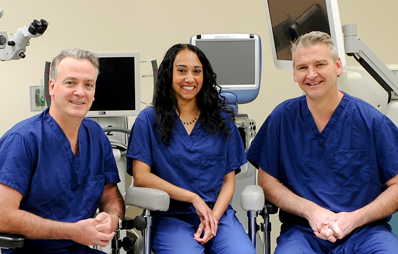 Costello Three Docs in Scrubs